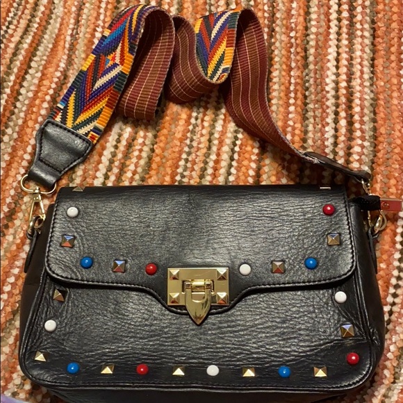 Real Leather Guitar Strap Purse - Picture 1 of 5